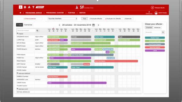 IBAT lance 2 nouvelles applications pour la gestion des chantiers