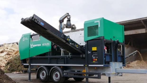 Les dernières innovations Komptech sur Pollutec