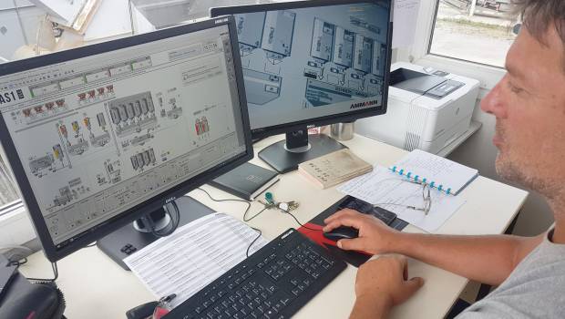 En Belgique, Socogetra met à jour ses centrales d'enrobés Ammann