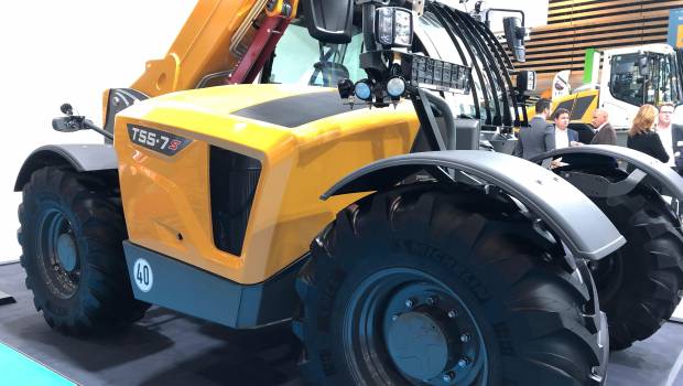 Télescopique Liebherr de haut tonnage pour le recyclage