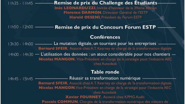 L'ESTP Paris organise son grand forum de recrutement à Porte de Versailles