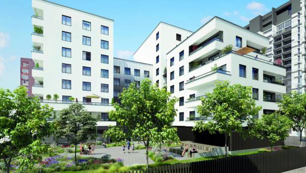 Une résidence de 67 appartements à Bobigny