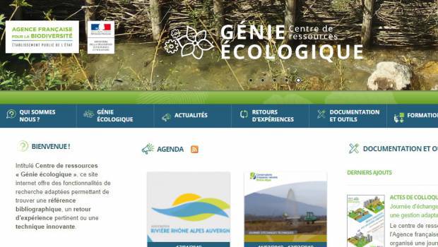 Un centre de ressources pour les professionnels du génie écologique