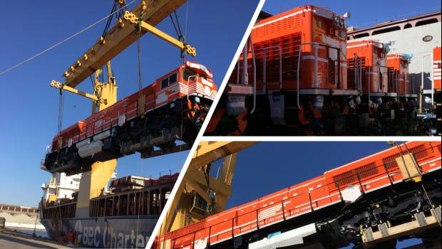 10 locomotives EMD livrées en Tunisie avec le soutien de CIM