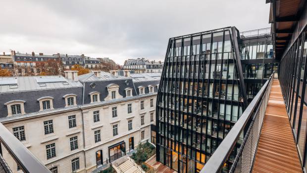 Eiffage Construction livre un ensemble de bureaux à Paris (8e)