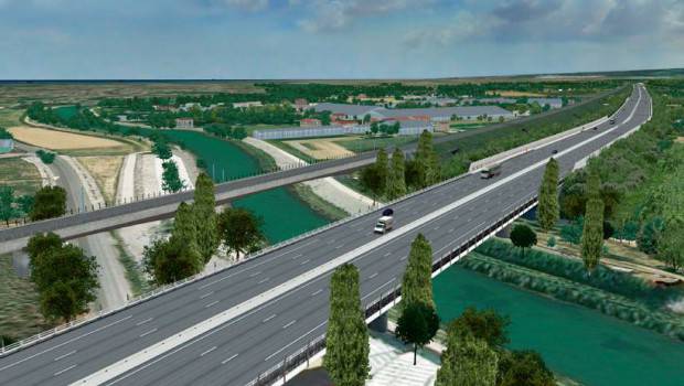 A9 : Vinci mène des travaux d’entretien au niveau de Gallargues