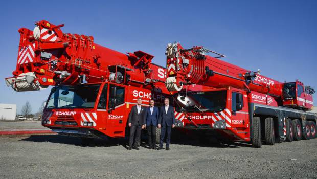 Scholpp étoffe son parc de grues Demag