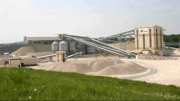 Janvier ne favorise pas l'industrie des matériaux