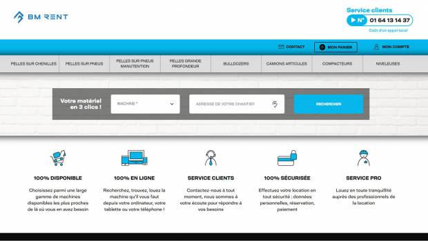 Exit XpressRent, BM Rent lance une offre 100% digitale