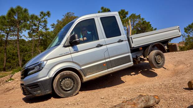 MAN adapte son MAN TGE en tribenne et en véhicule de soutien