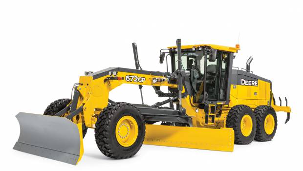 John Deere alimente les niveleuses John Deere du groupe Wirtgen