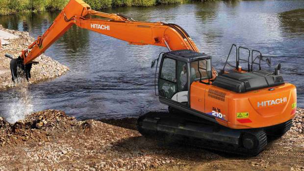 Hitachi dévoile une pelle long bras sur Bauma