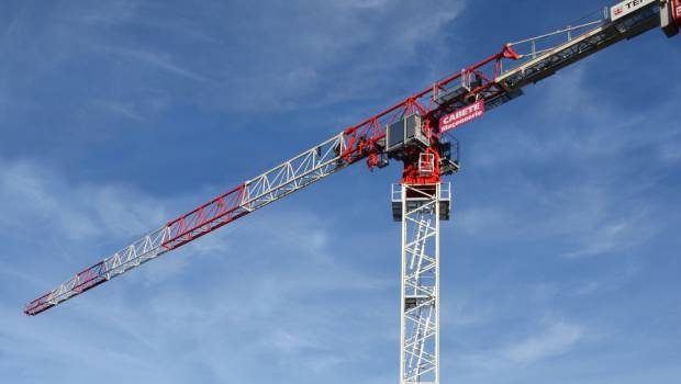 Cabete Maçonnerie acquiert une grue Terex CTT 182-8