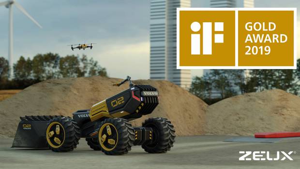 Volvo CE et Lego Technic récompensés d'un IF Design Award