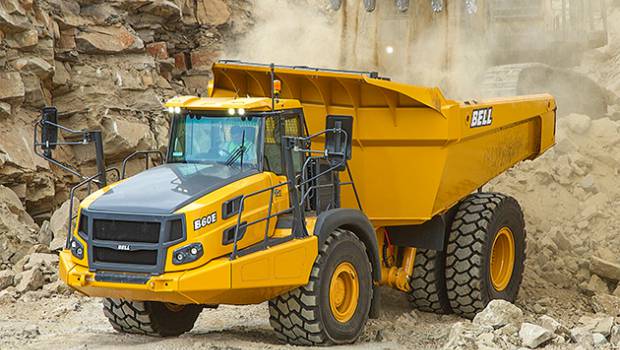 Le Bell B45E 4x4 se dévoile en première mondiale à Bauma