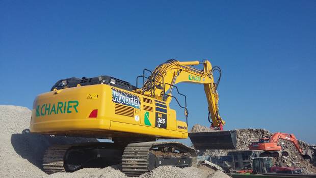 Charier : « Nous avons expérimenté les hybrides de Komatsu et de Caterpillar »