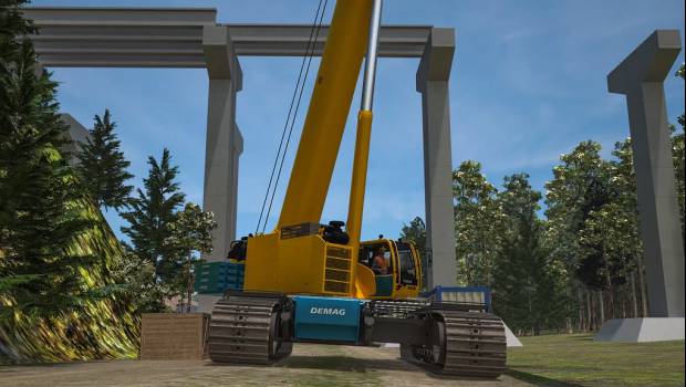 Demag se lance dans la grue télescopique sur chenilles !