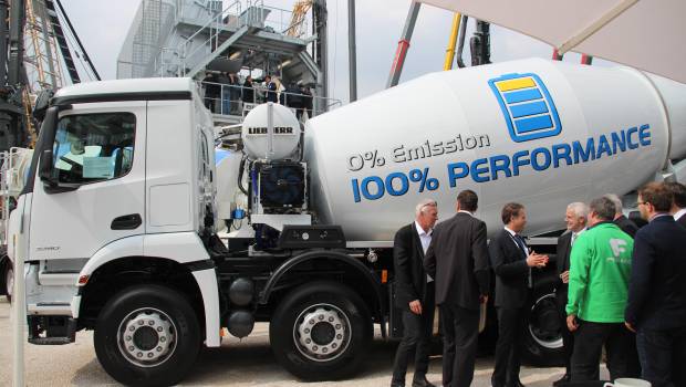 Liebherr lance ses bétonnières portées électriques ETM