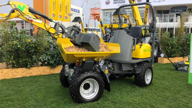 Un dumper « full » électrique chez Wacker Neuson