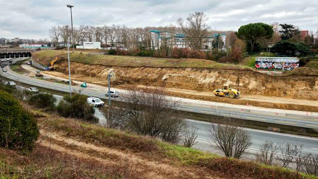 Spie batignolles malet élargit la Rocade de Toulouse