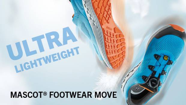 Mascot dévoile une nouvelle gamme de chaussures de sécurité légères