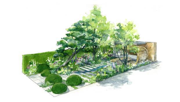 A Londres, Volvo CE façonne le Morgan Stanley Garden