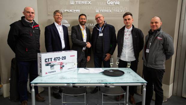 Corleonis, toujours distributeur officiel de Terex Cranes en Pologne