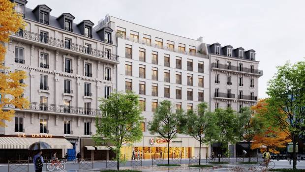 Paris : une auberge de jeunesse en bois place de la Nation