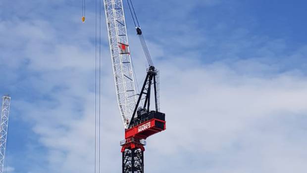 Hinkley Point C: 20 grues sont équipées de dispositifs AMCS technologies