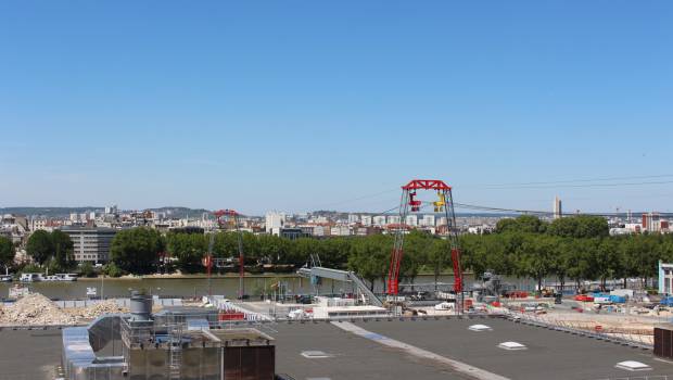 Quel Chantier : un téléphérique à gravats bientôt en service à Clichy