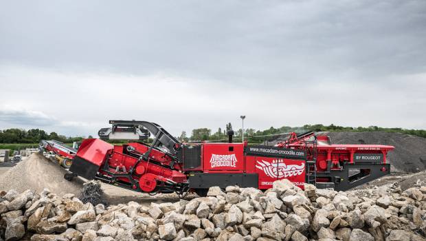 Un GIPO livré à Macadam Crocodile par Groupe Garonne