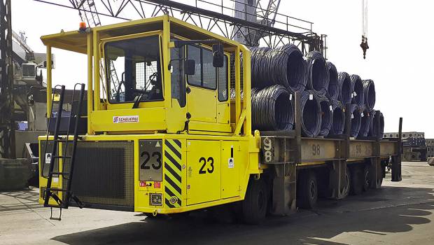 Le sidérurgiste turc ICDAS acquiert un chariot élévateur Scheuerle