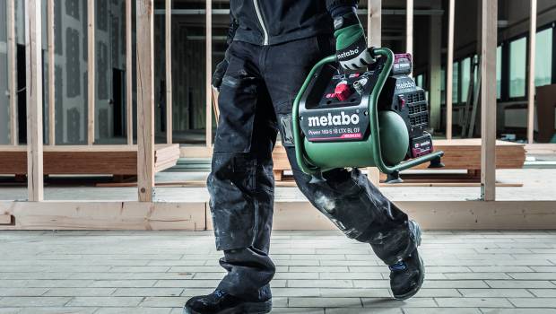 Metabo dévoile un nouveau compresseur sans fil pour les travaux mobiles