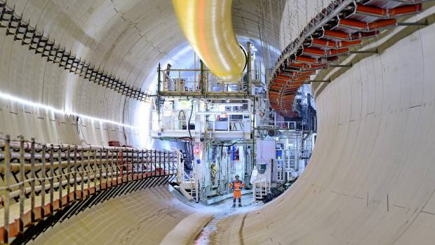 Premier percement sur le Grand Paris Express