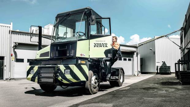 Un tracteur de terminal électrique développé par Volvo Penta