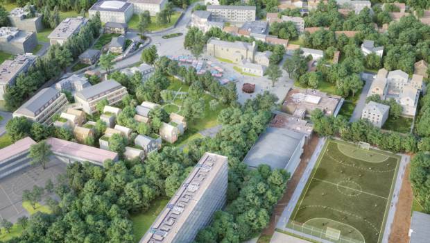 Demathieu Bard Immobilier valorisera le centre-ville d'Avray