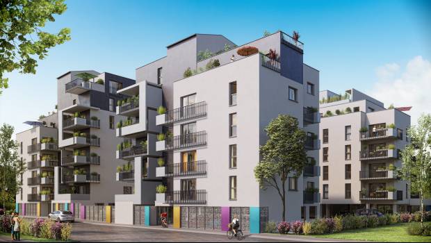 Une résidence de 80 logements avec rooftops à Nancy
