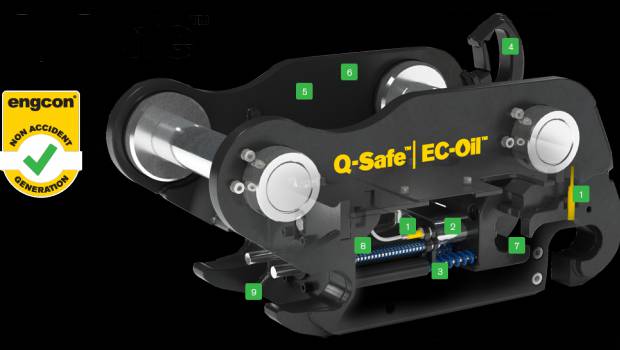 Engcon généralise l'utilisation de son attache rapide