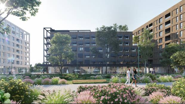 Projet Square Saint-Louis : un îlot vert à Bordeaux