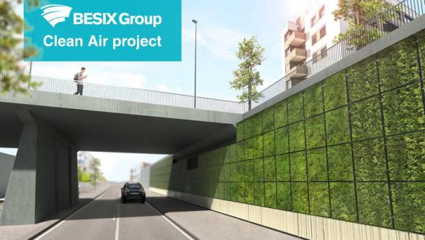 Des panneaux traitant les particules fines aux abords des routes