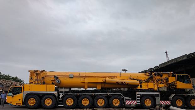 L'Inde accueille sa première grue télescopique de 1 200 t