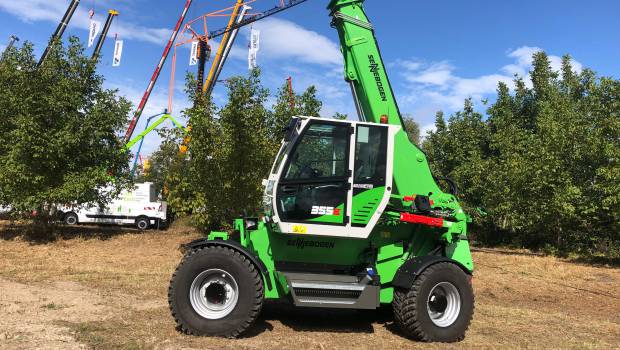 Sennebogen dévoile un chargeur télescopique d'un genre nouveau