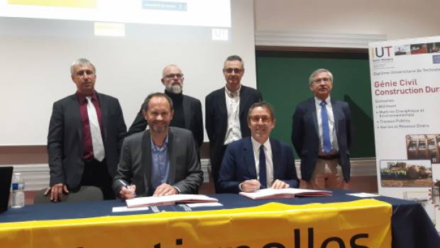 Spie batignolles partenaire de l'IUT de Nantes