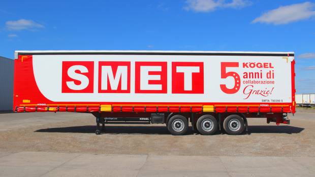 Le cap des 1 000 semi-remorques pour Kögel