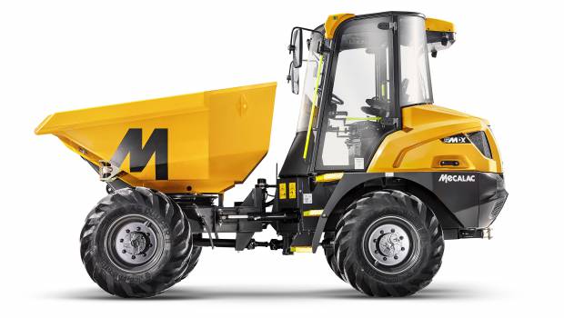 Mecalac déploie la technologie Shield sur ses dumpers