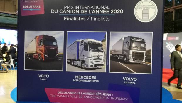 Solutrans : le « truck of the year » 2019 bientôt dévoilé