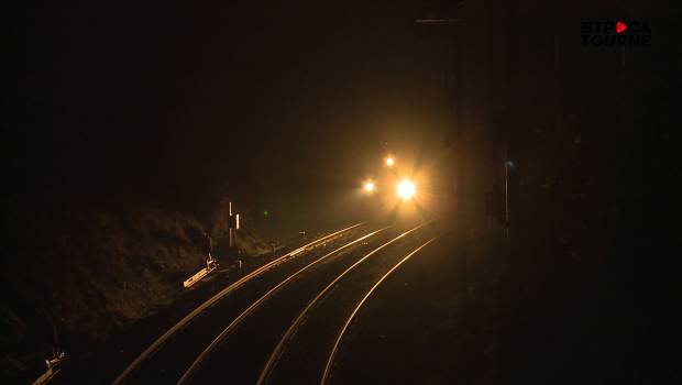 Un train béton atypique manœuvré par TSO