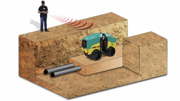 Compactage léger : automatisation mais aussi sécurité pour Ammann