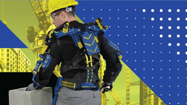 World of Concrete 2020 : Fraco dévoile un exosquelette