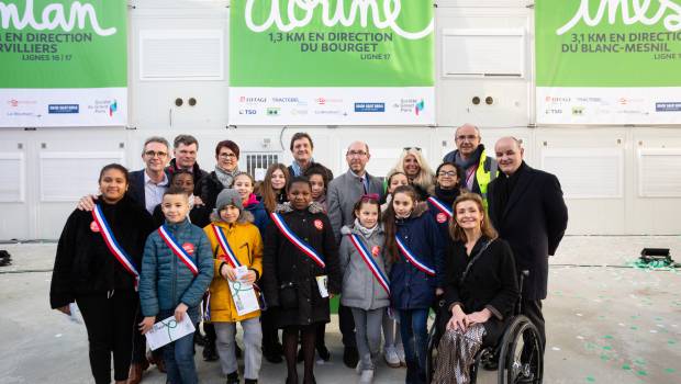 Trois tunneliers fraîchement baptisés sur les lignes 16 et 17 du Grand Paris
